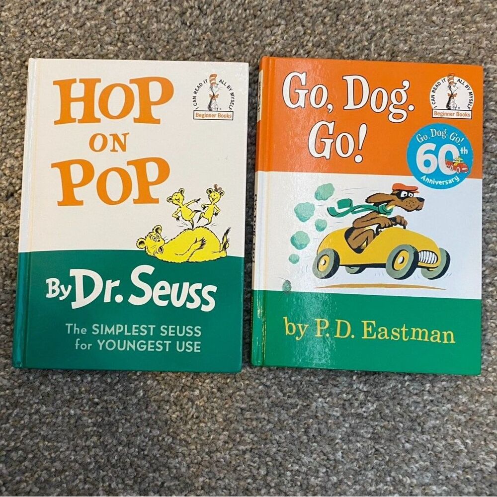 Kids Beginner Emergent Reader Hardcover Dr. Seuss Books